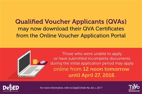 qva certificate meaning|PEAC Online Voucher Application Portal.